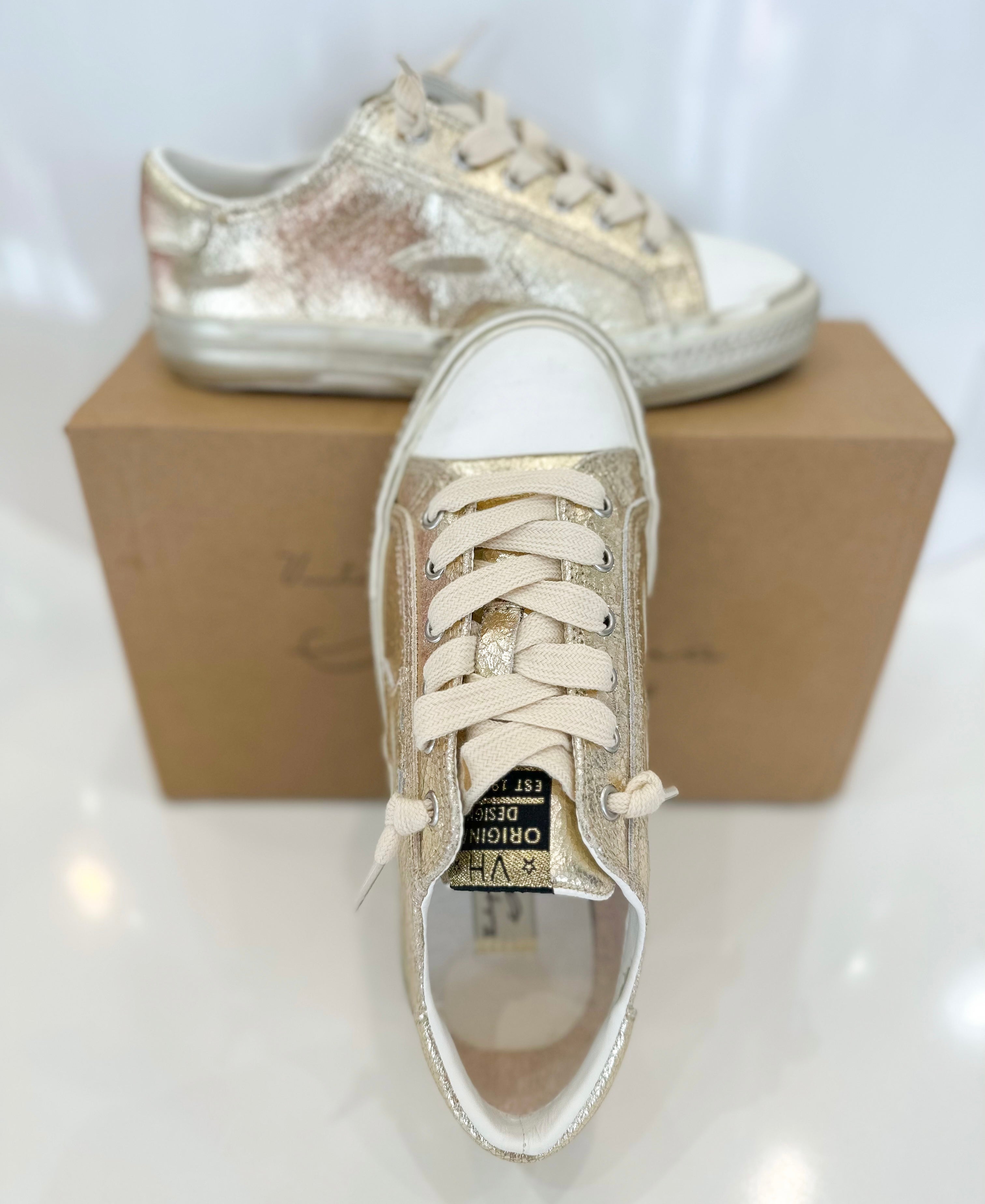 Shine Gold Sneaker
