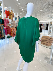 Julia Cape Dress - Green