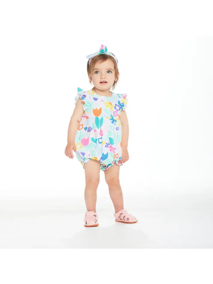 Floral Print Baby Bubble