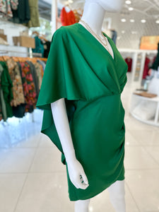 Julia Cape Dress - Green