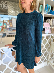 Dazzle Velvet Dress - Pink