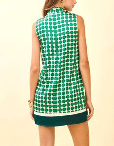 Geo print dress