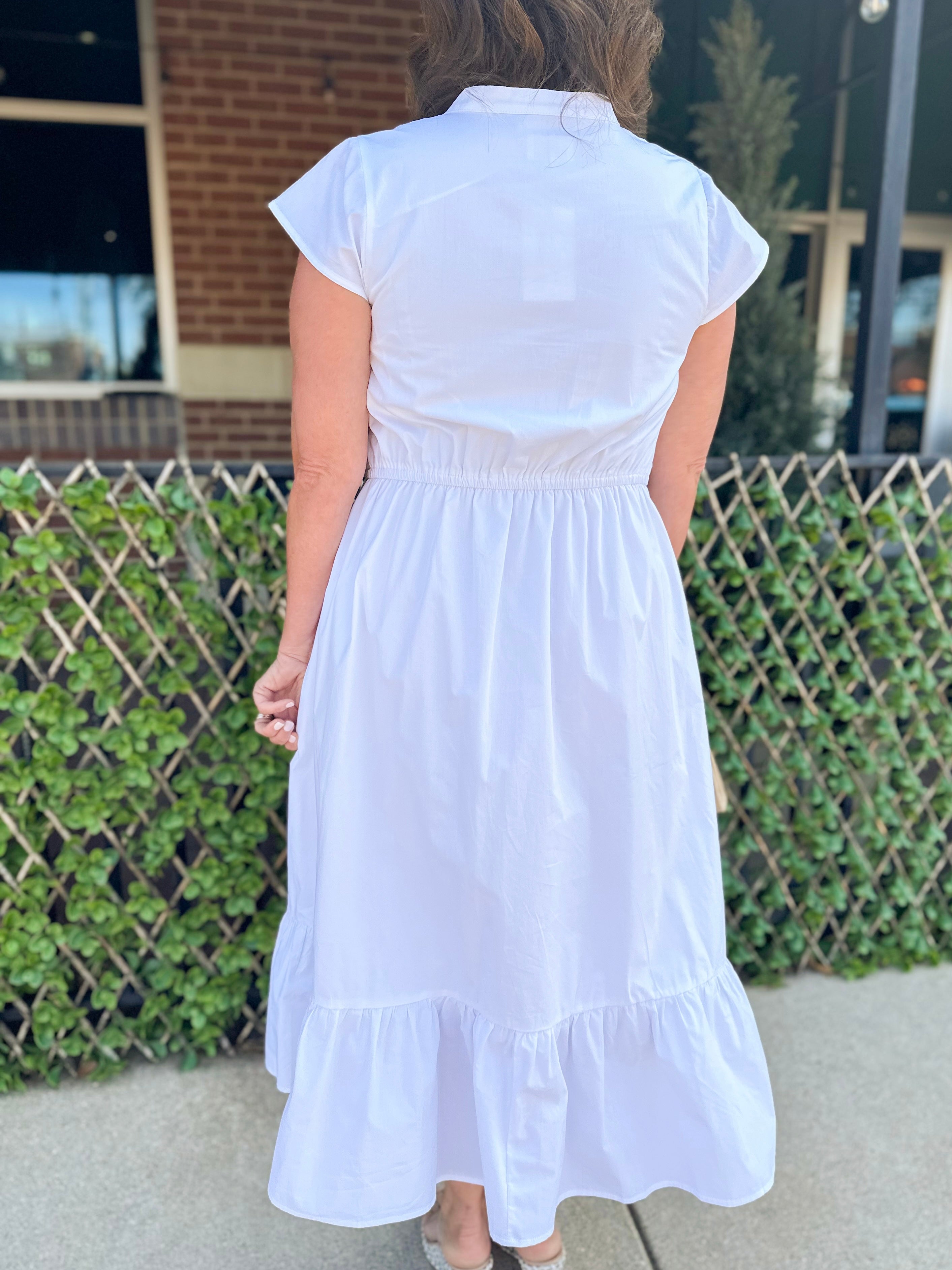 White Moment Dress