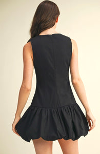 Bubble hem dress