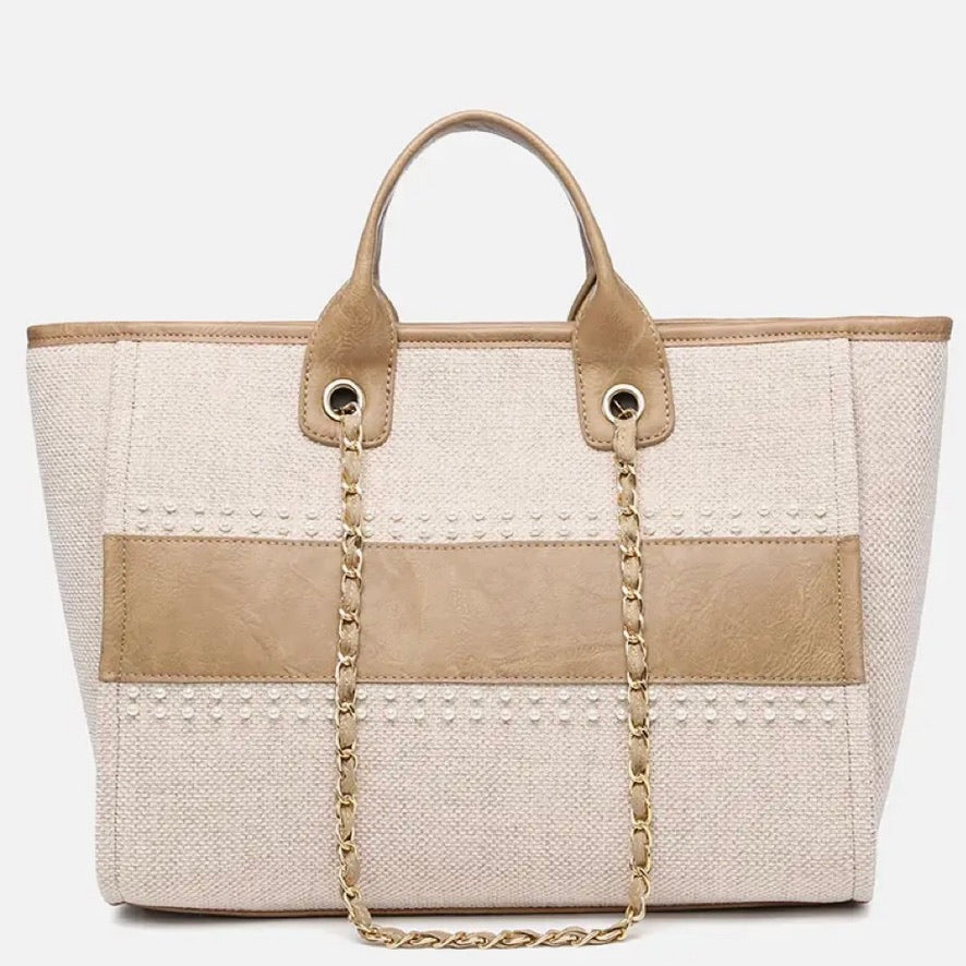 Beige Pearl Totebag