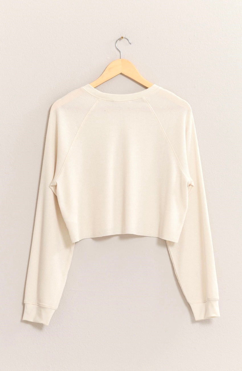 Rib knit top