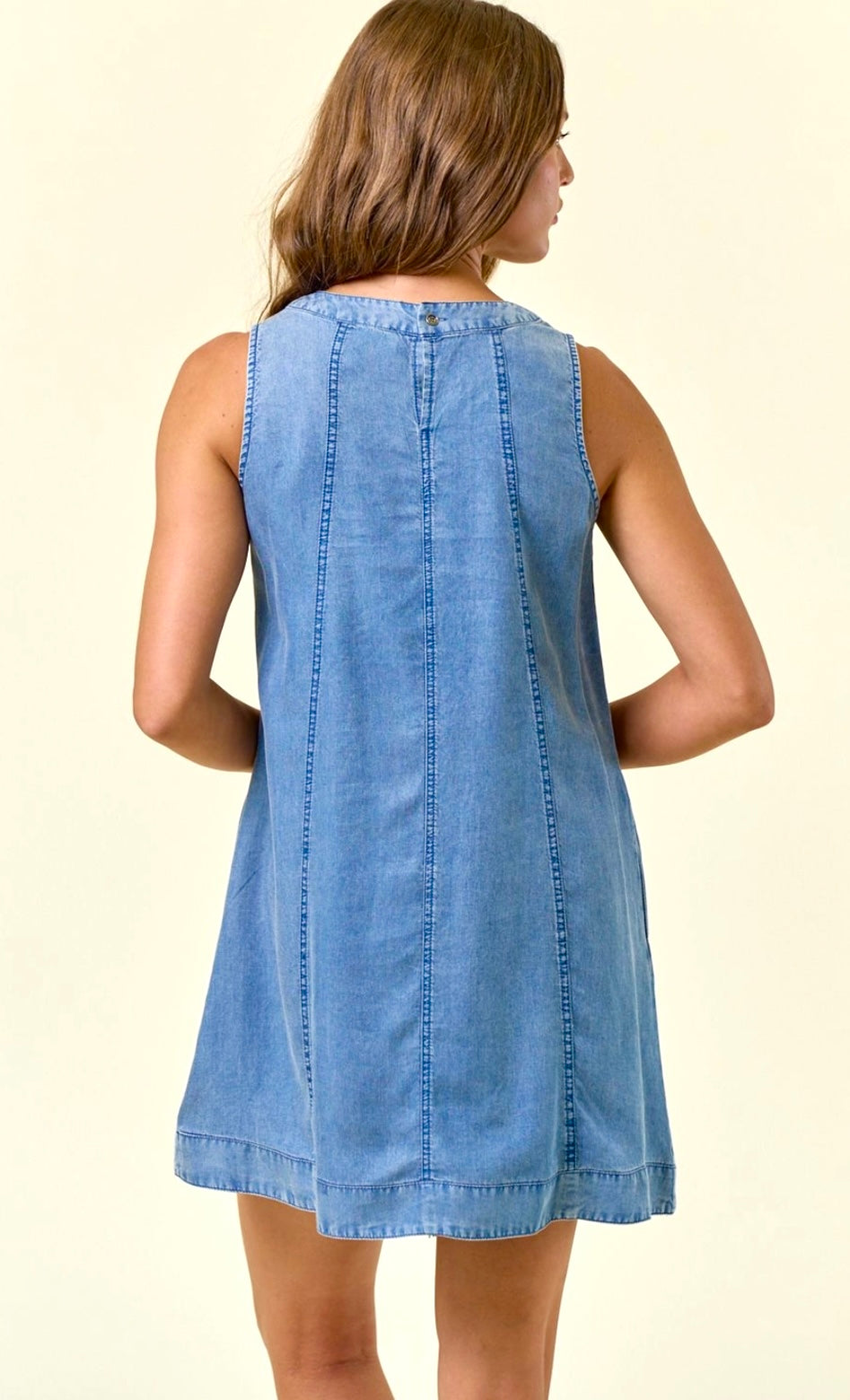 Denim dress