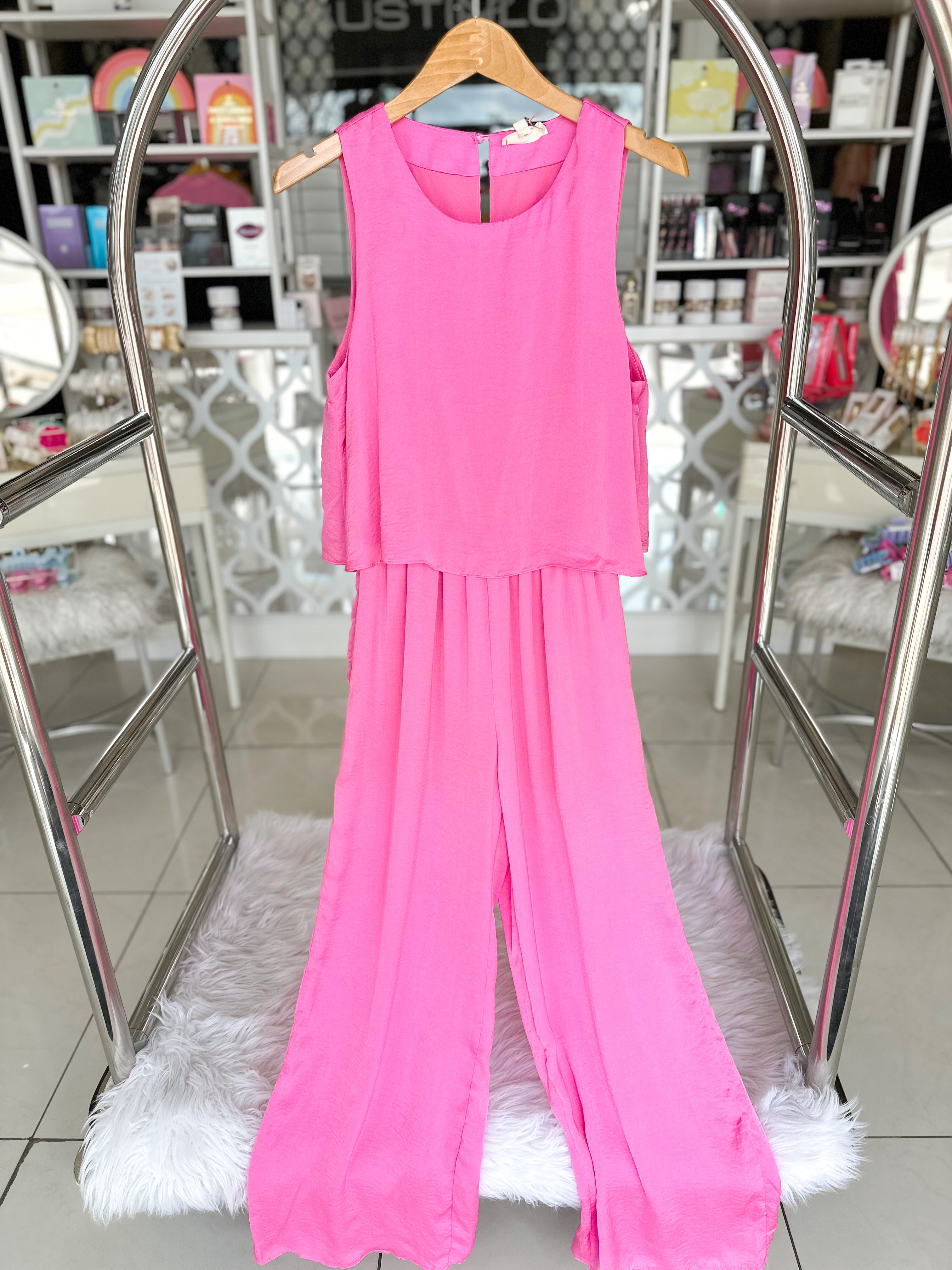 Pink Jumpsuit