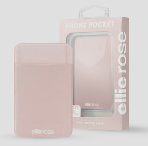 Stick-On Phone Pocket - Pink