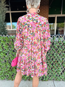 Boho Floral Dress