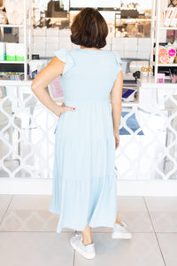 Flutter Sleeve Maxi