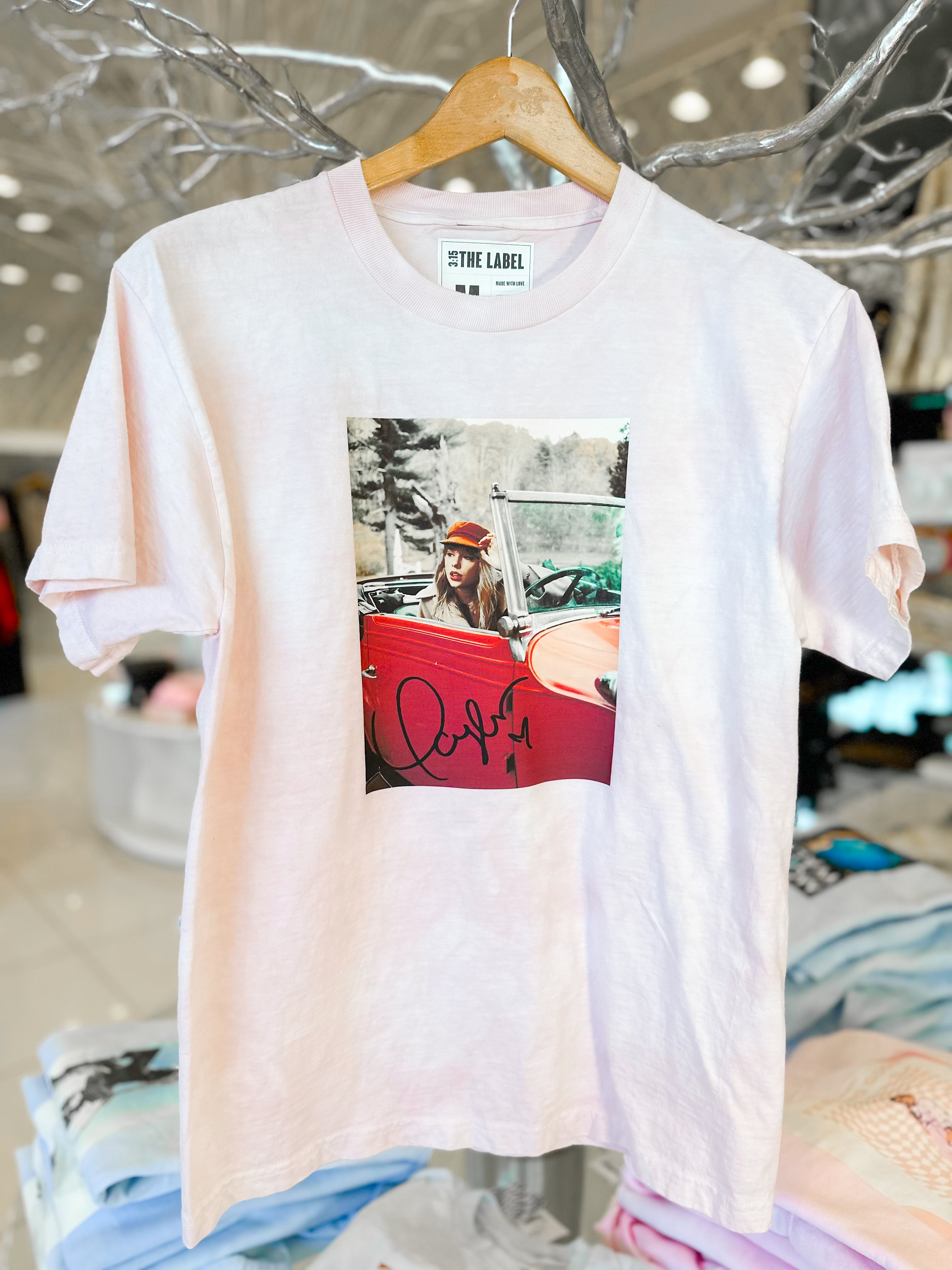 Taylor Red Tee