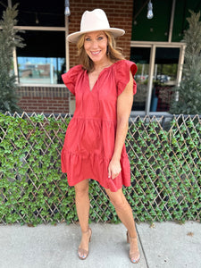 Burnt Orange Dress