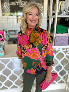 Floral Print Top