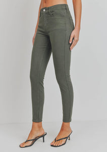Olive Skinny Jean
