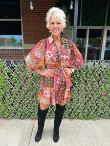 Presley Printed Dress