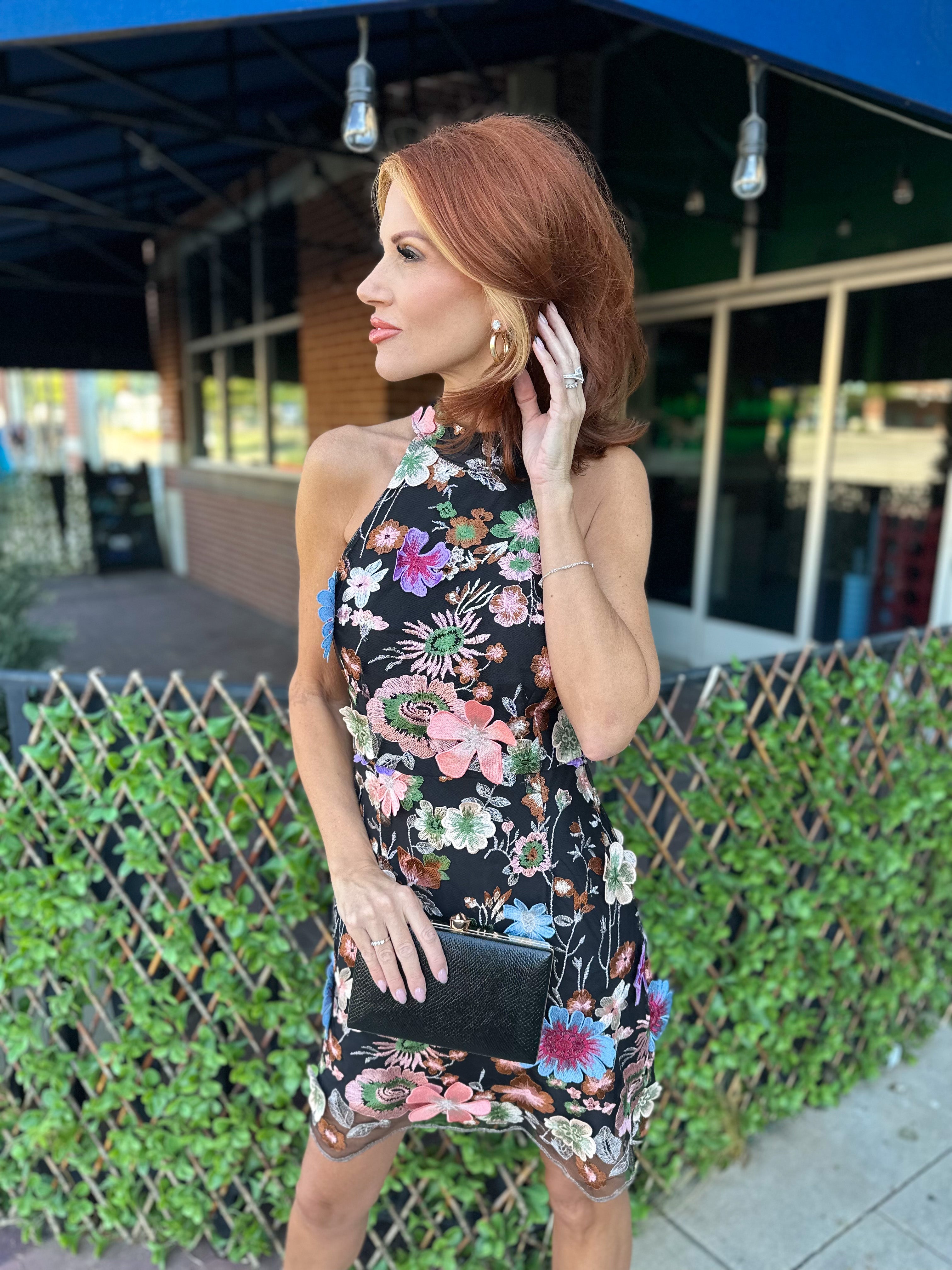 Floral Cocktail Dress