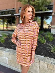 Retro Shirt Dress