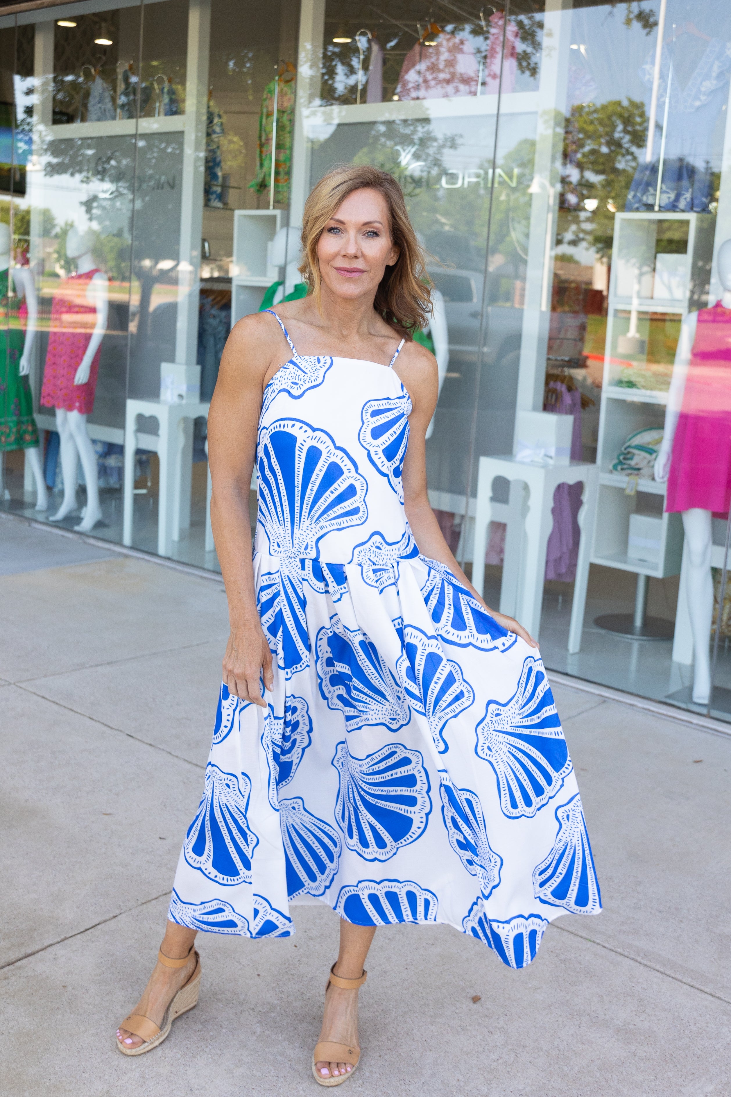 Shell Maxi Dress