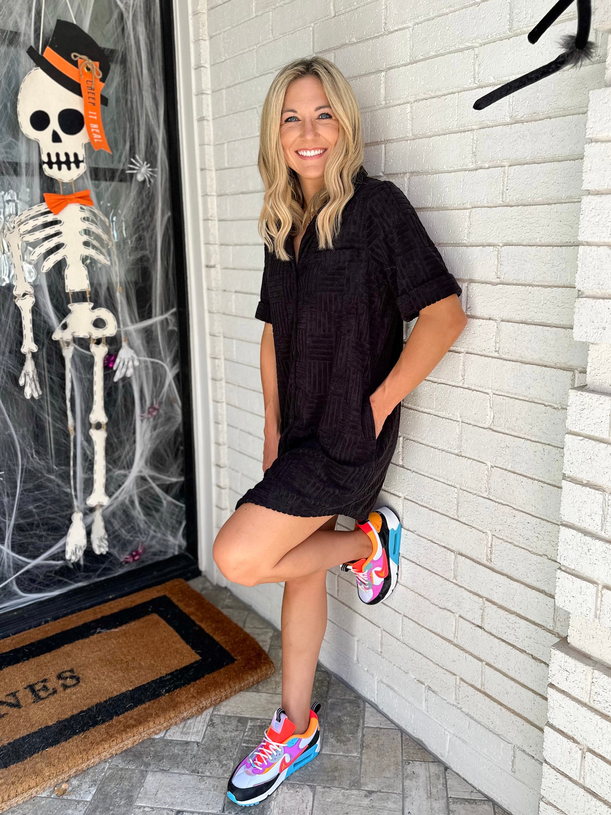 Textured Knit Dress