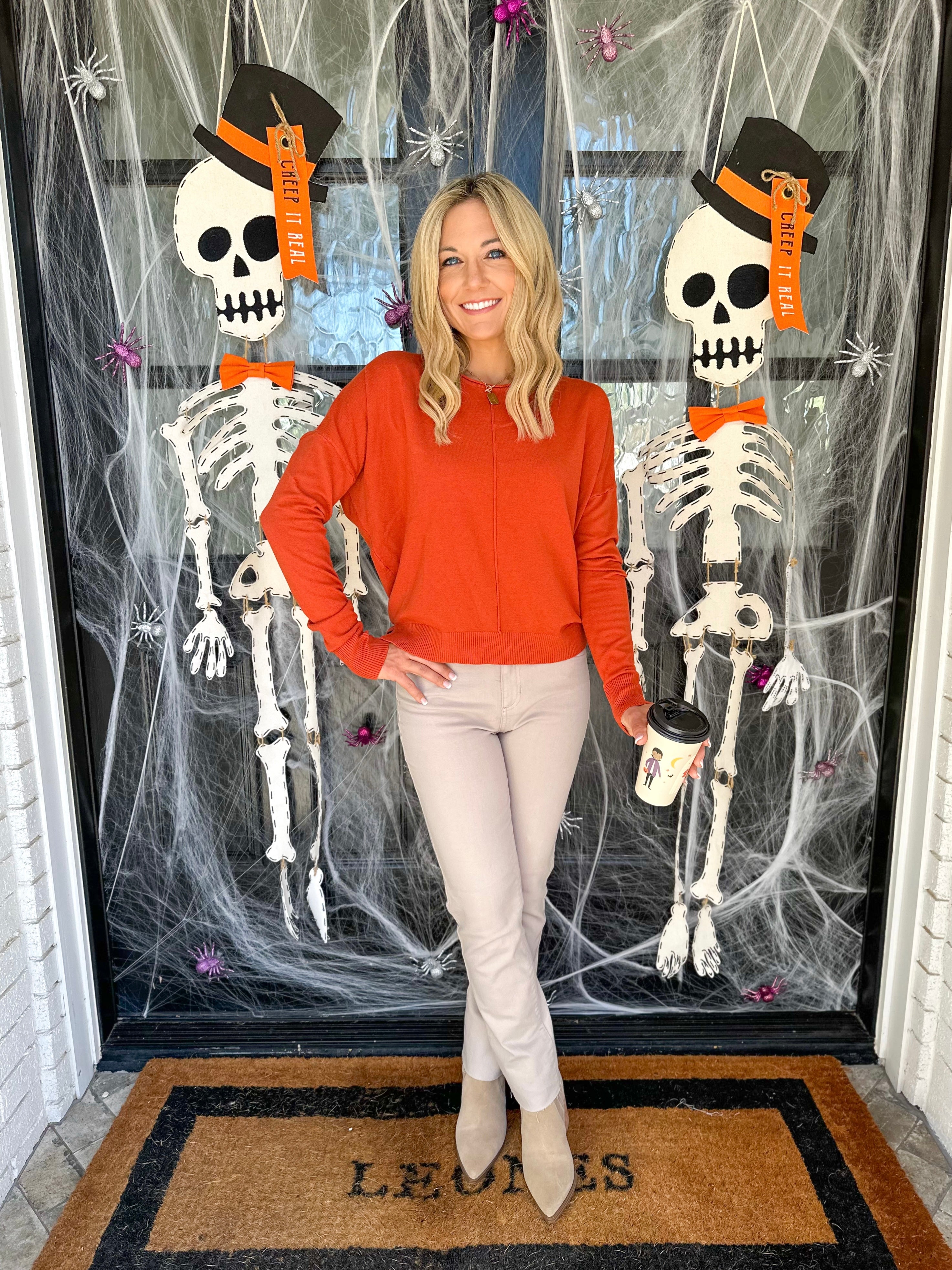 Everyday Sweater - Orange