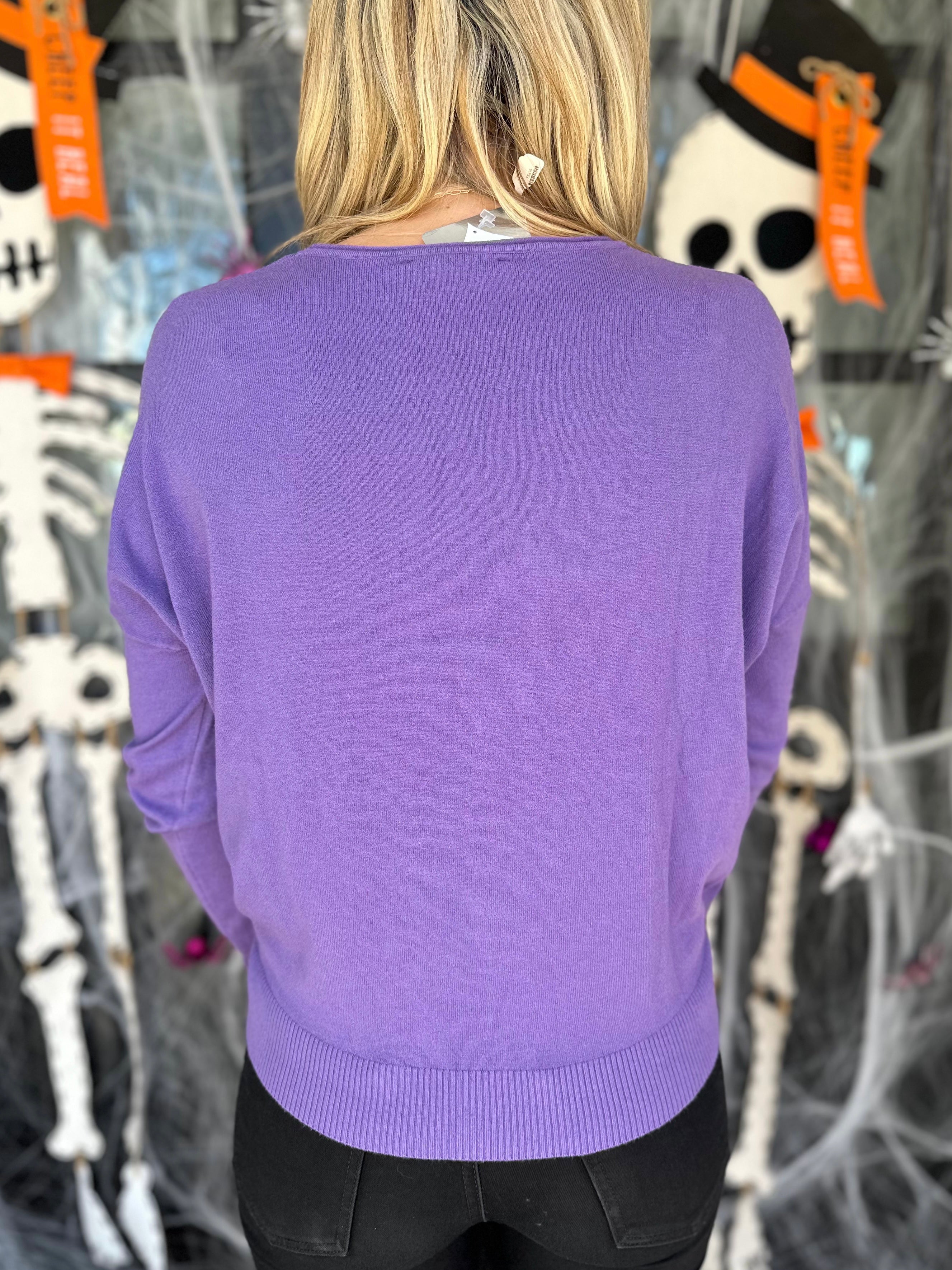 Everyday Sweater - Purple