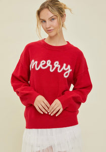 Merry Tinsel Sweater