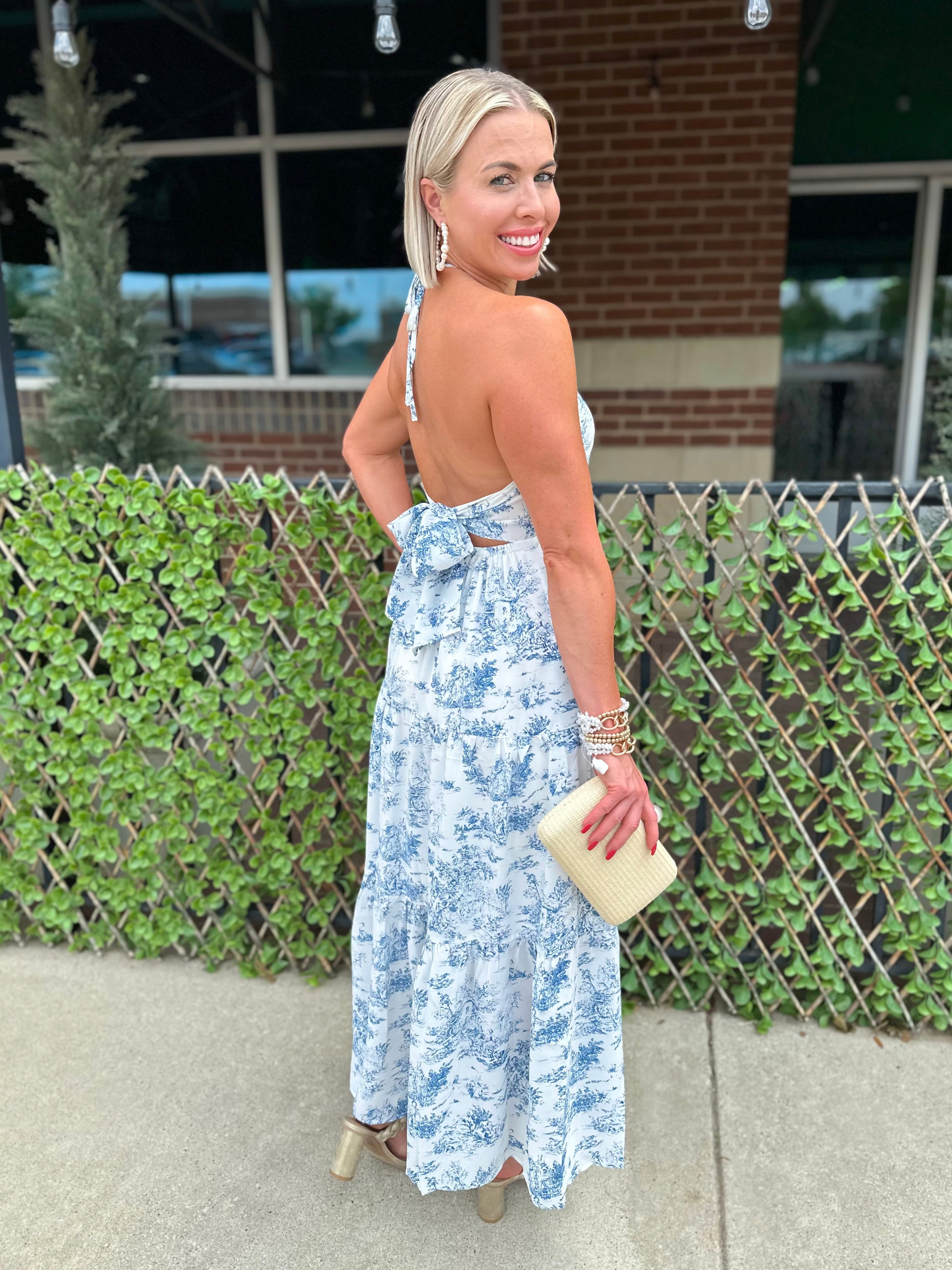 Coastal Blue Maxi