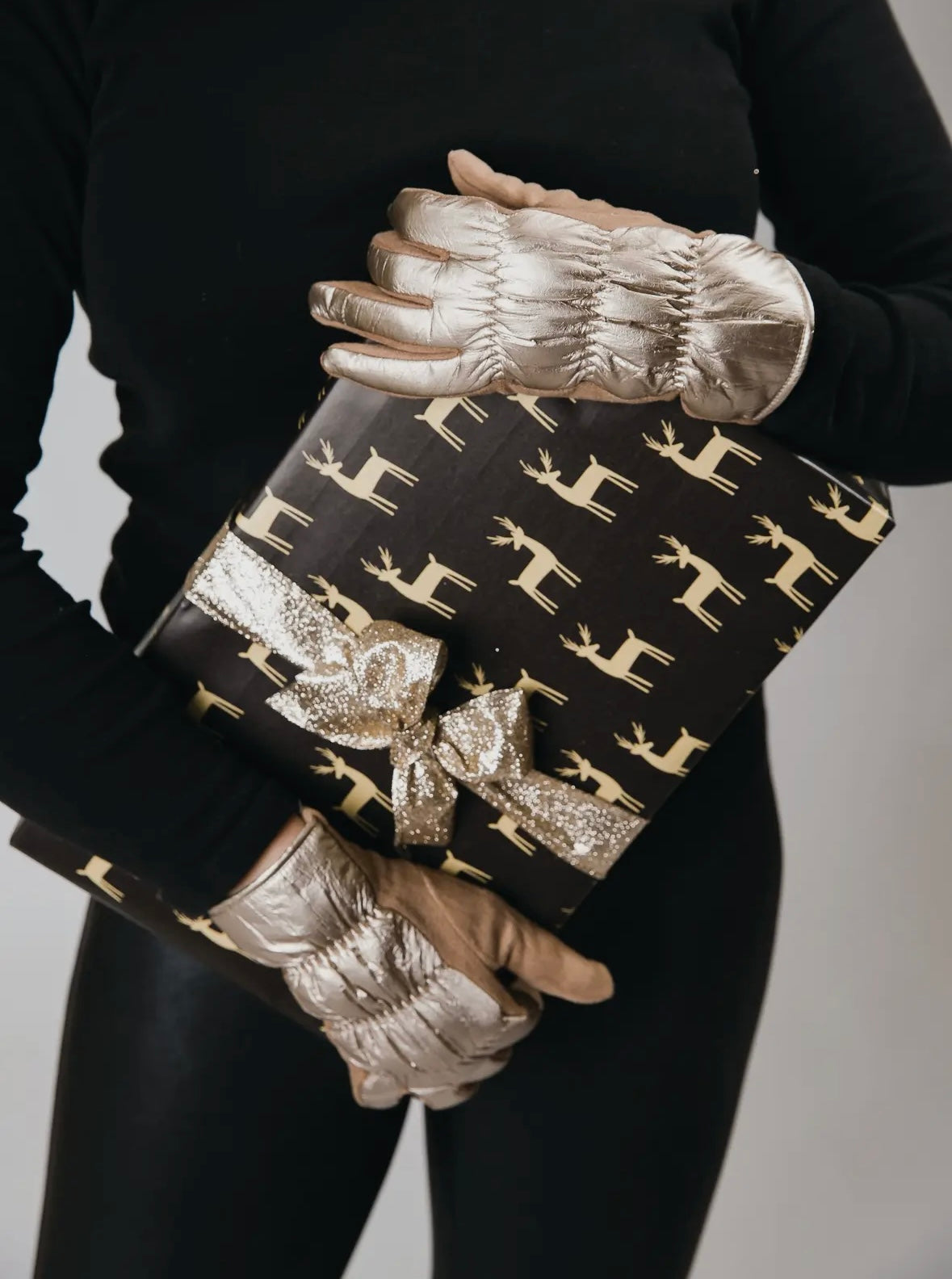 Disco Gloves - Gold