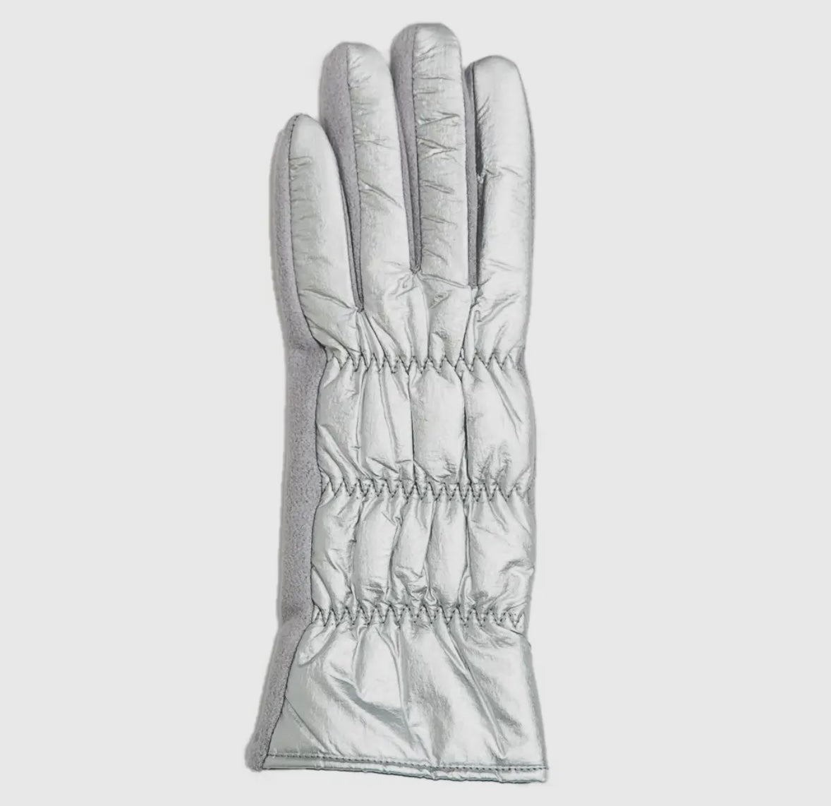 Disco Gloves - Silver