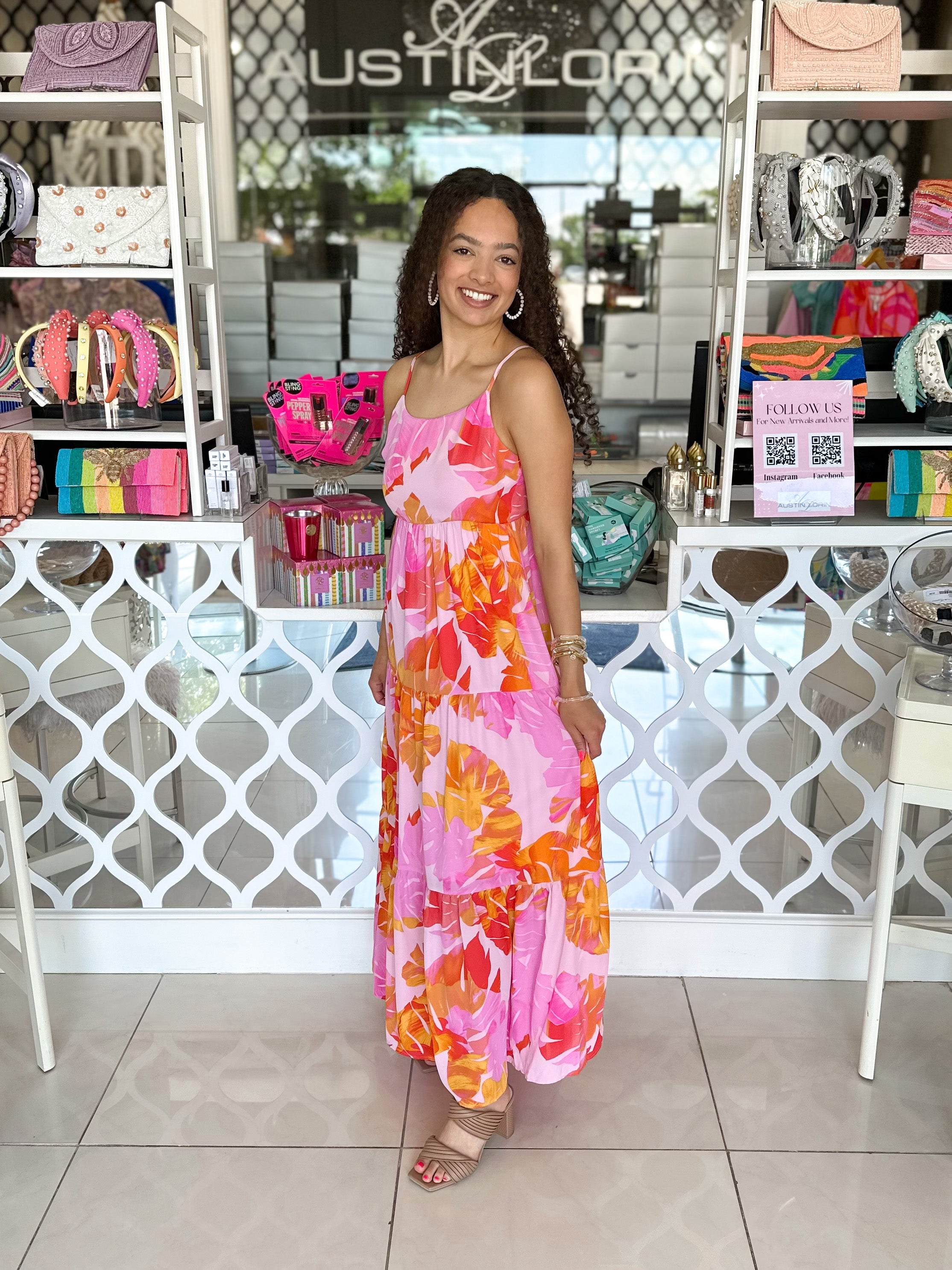 Tropical Sunset Maxi