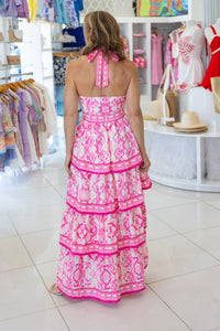 Fuchsia Maxi Dress