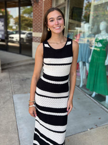 Stripe Knit Dress