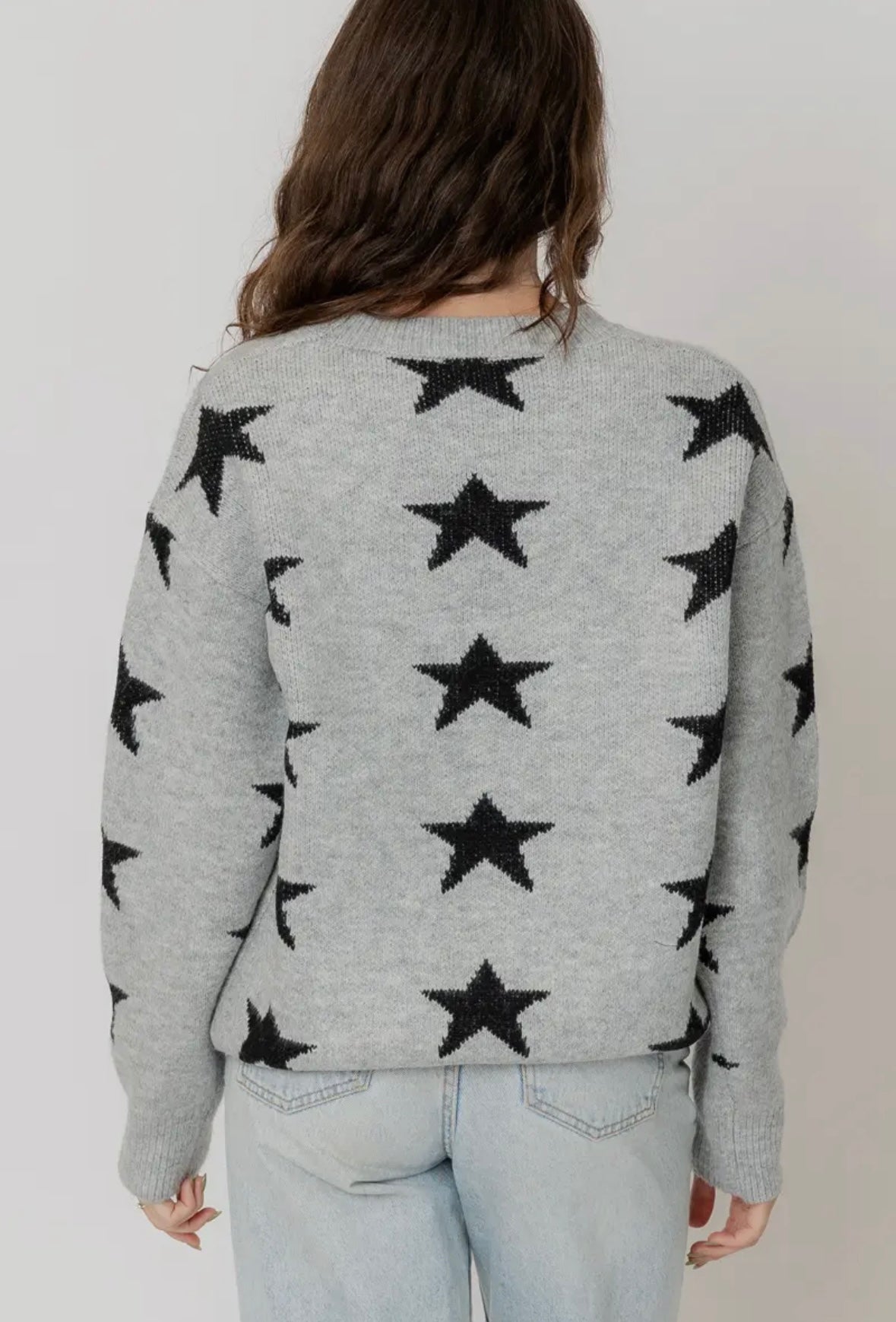 Grey Star Sweater