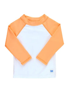 Melon Raglan Long Sleeve Rash Guard