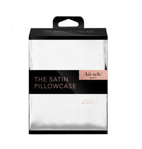 Satin Ivory Pillowcase - Standard Size