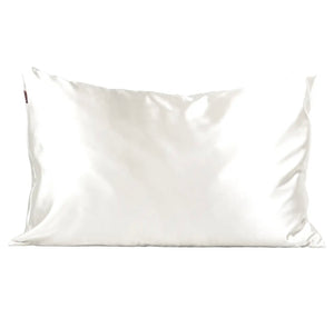Satin Ivory Pillowcase - Standard Size