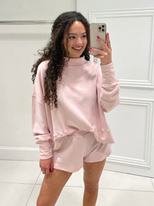 Baby Pink Lounge Set